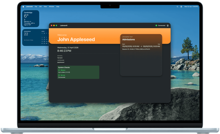 LateranAI desktop app interface